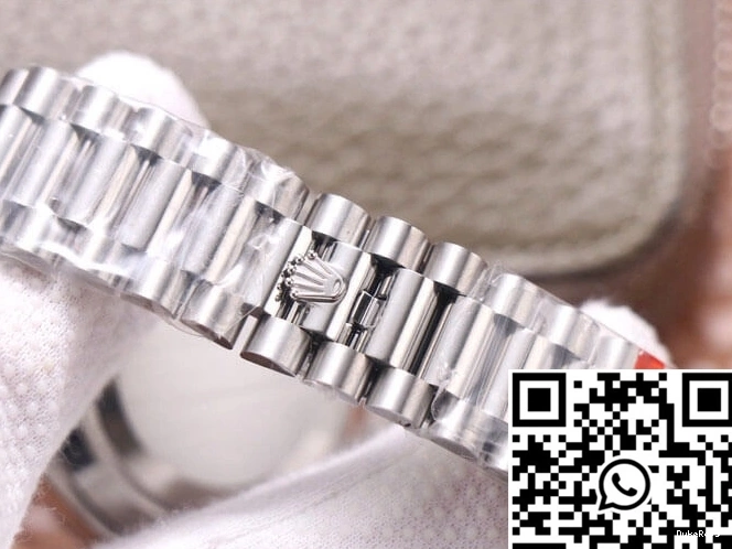 White Dial Day-Date Grey M228349RBR-0008 Factory Gold Rolex EW 0509